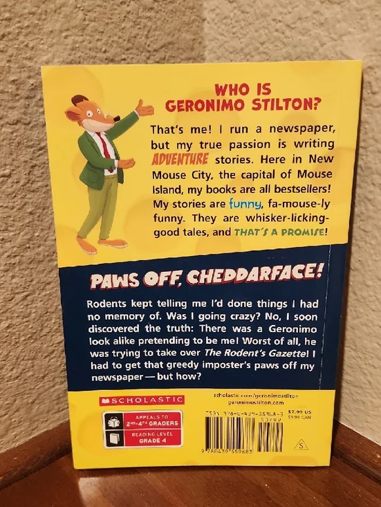 Geronimo Stilton Set Of 4 Books - Picture 3 of 9